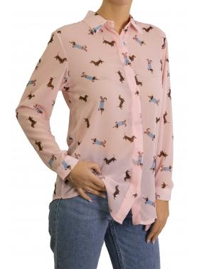 Camicia con bassotti 